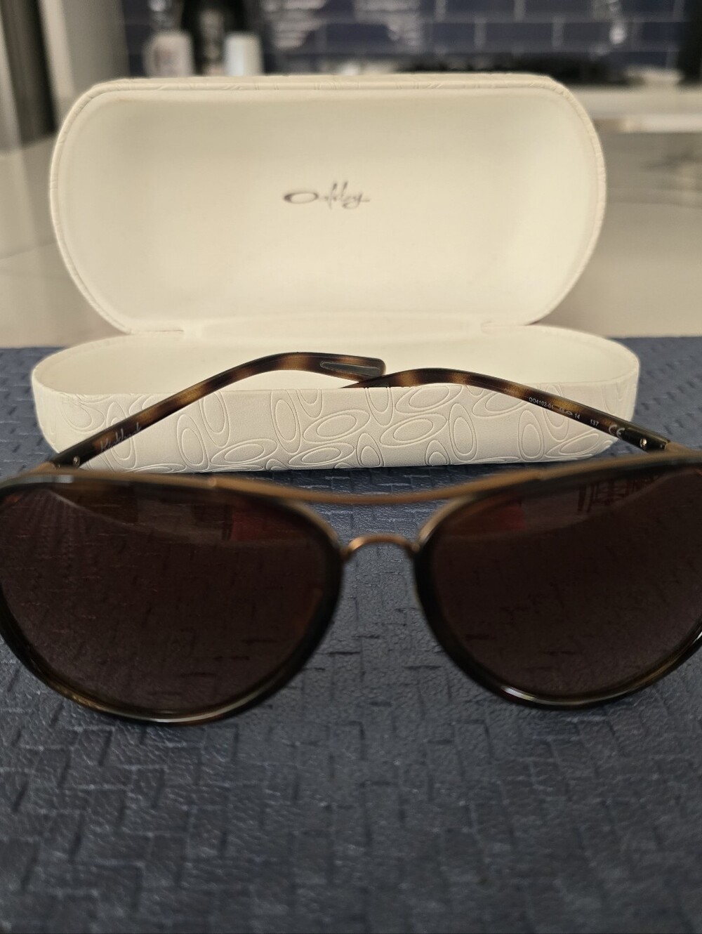 Oakley Tortoise Frames with Brown Gradient Lenses